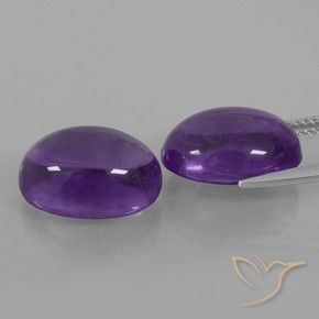 Shop natural 13.76ct Violet moyen Améthyste gems, ovale, from Brésil at GemSelect. In stock, global shipping!