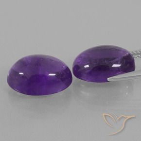 Shop natural 13.63ct Violet moyen Améthyste gems, ovale, from Brésil at GemSelect. In stock, global shipping!