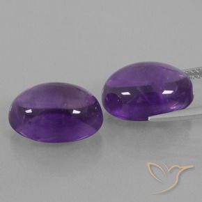 Shop natural 14.45ct Violet moyen Améthyste gems, ovale, from Brésil at GemSelect. In stock, global shipping!