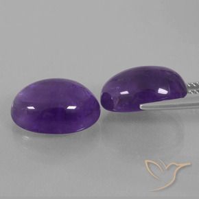 Shop natural 12.99ct Violet moyen Améthyste gems, ovale, from Brésil at GemSelect. In stock, global shipping!