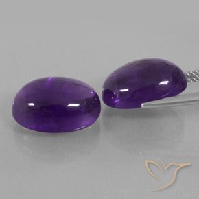 Shop natural 13.81ct Violet moyen Améthyste gems, ovale, from Brésil at GemSelect. In stock, global shipping!