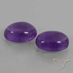 Shop natural 12.81ct Violet moyen Améthyste gems, ovale, from Brésil at GemSelect. In stock, global shipping!