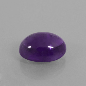 Améthyste Violet naturelle Coupe ovale, 7.27 ct, Transparent