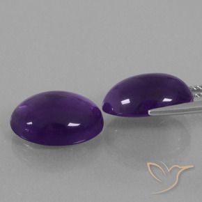 Shop natural 11.24ct Violet foncé Améthyste gems, ovale, from Brésil at GemSelect. In stock, global shipping!