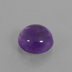 Améthyste Violet moyen naturelle Coupe roude, 4.79 ct, Transparent