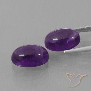 Shop natural 8.44ct Violet rougeâtre Améthyste gems, ovale, from Brésil at GemSelect. In stock, global shipping!