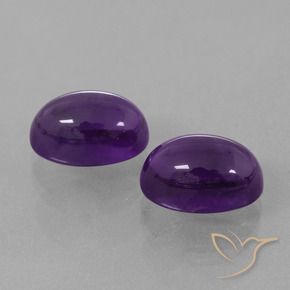 Shop natural 9.85ct Violet moyen Améthyste gems, ovale, from Brésil at GemSelect. In stock, global shipping!