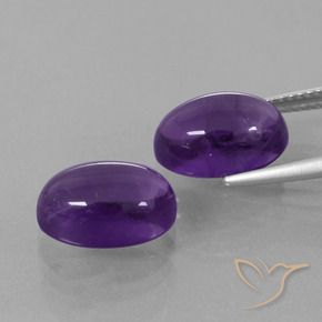 Shop natural 8.84ct Violet moyen Améthyste gems, ovale, from Brésil at GemSelect. In stock, global shipping!