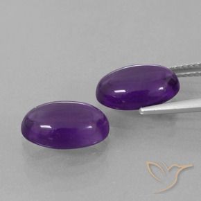 Shop natural 6.76ct Violet moyen Améthyste gems, ovale, from Brésil at GemSelect. In stock, global shipping!