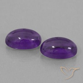 Shop natural 8.14ct Violet moyen Améthyste gems, ovale, from Brésil at GemSelect. In stock, global shipping!