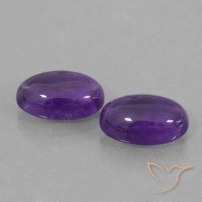 Shop natural 7.09ct Violet moyen-léger Améthyste gems, ovale, from Brésil at GemSelect. In stock, global shipping!