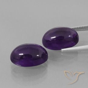 Shop natural 8.72ct Violet foncé Améthyste gems, ovale, from Brésil at GemSelect. In stock, global shipping!