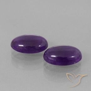 Shop natural 5.71ct Violet foncé Améthyste gems, ovale, from Brésil at GemSelect. In stock, global shipping!