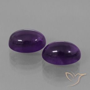 Shop natural 9.17ct Violet foncé Améthyste gems, ovale, from Brésil at GemSelect. In stock, global shipping!