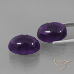 Shop natural 9.17ct Violet foncé Améthyste gems, ovale, from Brésil at GemSelect. In stock, global shipping!