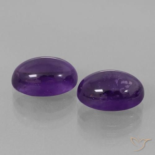 Shop natural 8.58ct Violet moyen Améthyste gems, ovale, from Brésil at GemSelect. In stock, global shipping!