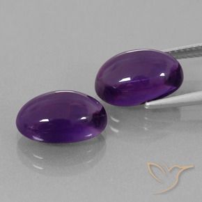 Shop natural 8.04ct Violet foncé Améthyste gems, ovale, from Brésil at GemSelect. In stock, global shipping!