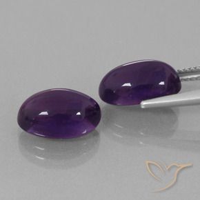 Shop natural 7.80ct Violet foncé Améthyste gems, ovale, from Brésil at GemSelect. In stock, global shipping!