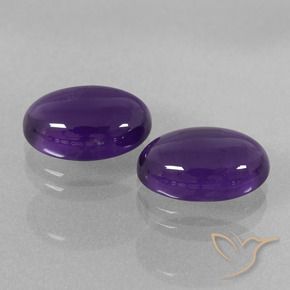 Shop natural 6.93ct Violet moyen Améthyste gems, ovale, from Brésil at GemSelect. In stock, global shipping!