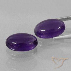 Shop natural 6.93ct Violet moyen Améthyste gems, ovale, from Brésil at GemSelect. In stock, global shipping!