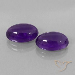 Shop natural 6.81ct Violet moyen Améthyste gems, ovale, from Brésil at GemSelect. In stock, global shipping!