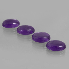 Achetez naturel 13.50ct Violet moyen Améthyste gems, Coupe ovale, En provenance Brésil chez GemSelect. En stock, livraison internationale!