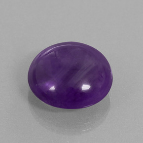Améthyste Violet moyen naturelle Coupe roude, 15.98 ct, Transparent