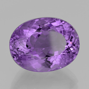 Améthyste Violet naturelle Coupe ovale, 15.28 ct, VVS-VS