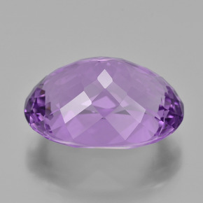 Améthyste violet naturelle coupe ovale, 8,93 ct, VVS