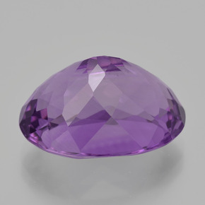 Améthyste Violet naturelle Coupe ovale, 11.94 ct, VVS