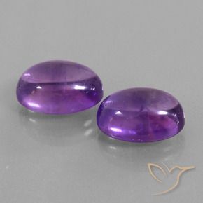 Shop natural 12.30ct Violet moyen Améthyste gems, ovale, from Brésil at GemSelect. In stock, global shipping!