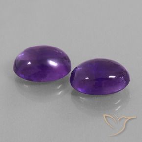 Shop natural 12.50ct Violet moyen Améthyste gems, ovale, from Brésil at GemSelect. In stock, global shipping!