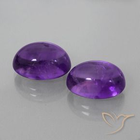 Shop natural 13.62ct Violet moyen Améthyste gems, ovale, from Brésil at GemSelect. In stock, global shipping!