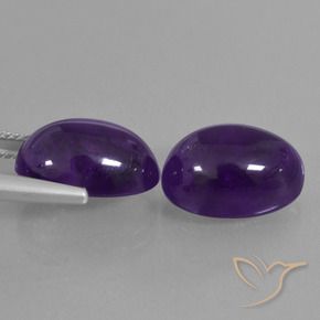Shop natural 13.67ct Violet moyen Améthyste gems, ovale, from Brésil at GemSelect. In stock, global shipping!