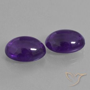 Shop natural 11.97ct Violet foncé Améthyste gems, ovale, from Brésil at GemSelect. In stock, global shipping!
