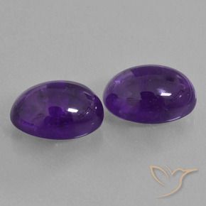 Shop natural 13.30ct Violet moyen Améthyste gems, ovale, from Brésil at GemSelect. In stock, global shipping!