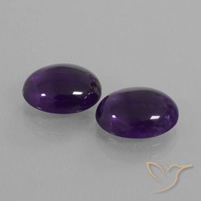 Shop natural 6.01ct Violet foncé Améthyste gems, ovale, from Brésil at GemSelect. In stock, global shipping!