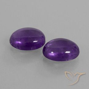 Shop natural 6.62ct Violet moyen Améthyste gems, ovale, from Brésil at GemSelect. In stock, global shipping!