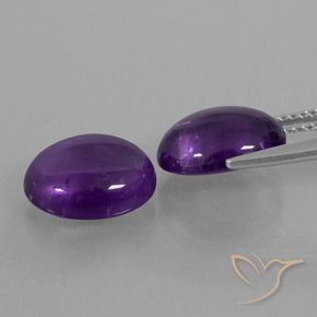 Shop natural 6.62ct Violet moyen Améthyste gems, ovale, from Brésil at GemSelect. In stock, global shipping!