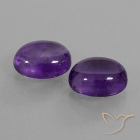 Shop natural 7.88ct Violet moyen Améthyste gems, ovale, from Brésil at GemSelect. In stock, global shipping!