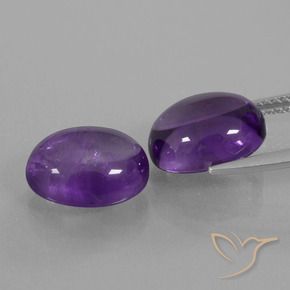 Shop natural 7.88ct Violet moyen Améthyste gems, ovale, from Brésil at GemSelect. In stock, global shipping!