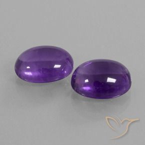 Shop natural 7.01ct Violet moyen Améthyste gems, ovale, from Brésil at GemSelect. In stock, global shipping!