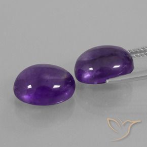 Shop natural 7.69ct Violet moyen Améthyste gems, ovale, from Brésil at GemSelect. In stock, global shipping!