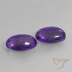 Shop natural 11.00ct Violet moyen Améthyste gems, ovale, from Brésil at GemSelect. In stock, global shipping!