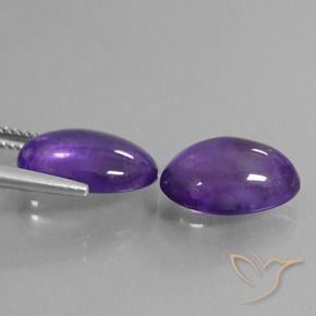 Shop natural 9.92ct Violet moyen Améthyste gems, ovale, from Brésil at GemSelect. In stock, global shipping!