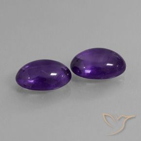 Shop natural 11.03ct Violet moyen Améthyste gems, ovale, from Brésil at GemSelect. In stock, global shipping!