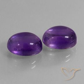 Shop natural 8.76ct Violet moyen Améthyste gems, ovale, from Brésil at GemSelect. In stock, global shipping!