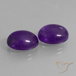 Shop natural 7.48ct Violet moyen Améthyste gems, ovale, from Brésil at GemSelect. In stock, global shipping!
