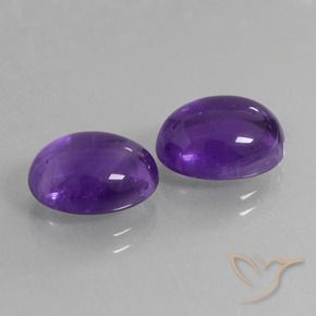 Shop natural 7.61ct Violet moyen Améthyste gems, ovale, from Brésil at GemSelect. In stock, global shipping!