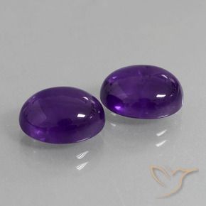 Shop natural 7.89ct Violet moyen Améthyste gems, ovale, from Brésil at GemSelect. In stock, global shipping!